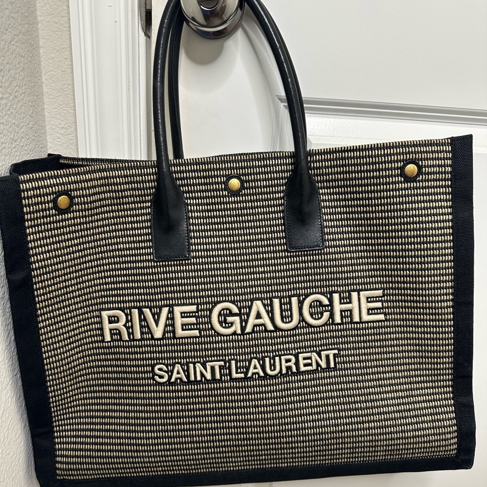 SAINT LAURENT Rive Gauche Tote Bag